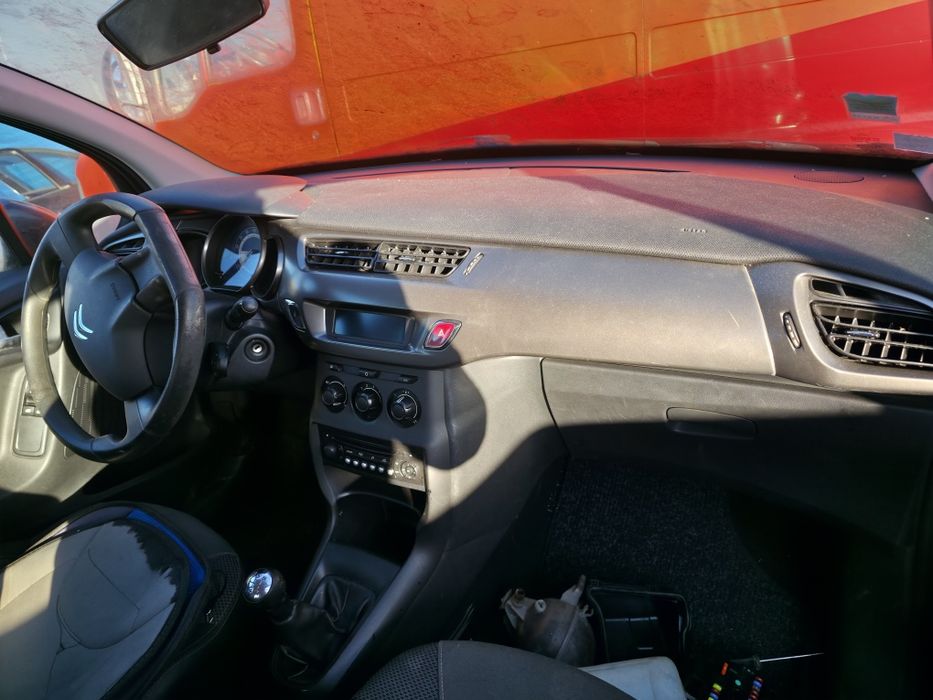 Citroen C3 2 2013 kokpit konsola deska rozdzielcza komplet