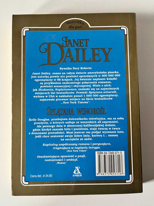 Splątana winorośl - Janet Dailey