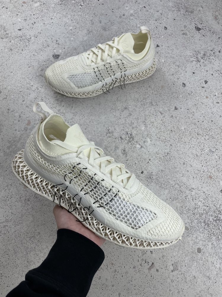 Adidas Y-3 Yohji Yamamoto Runner 4D Hallo Beige кросовки Оригінал