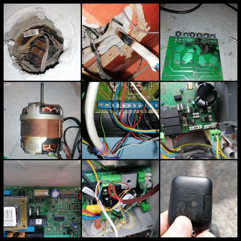 Serwis bram wjazdowych, domofony,wideodomofony , instalacje elektryczn