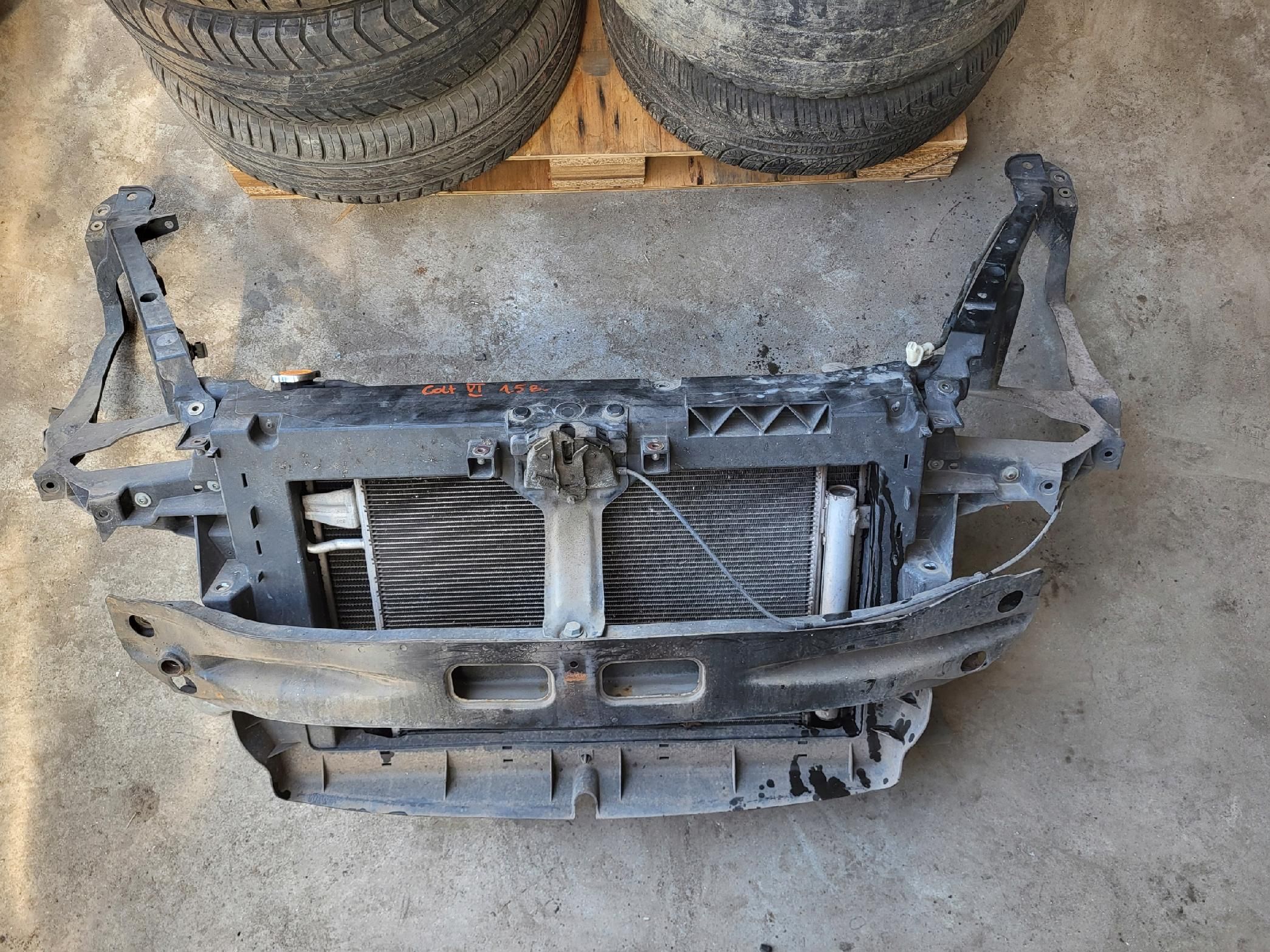 mitsubishi colt vi 1.5 pas przedni chłodnica wentylator