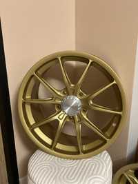 Felgi 18 5x130 kute porsche Cayman gt4 911 gold forged motorsport bbs