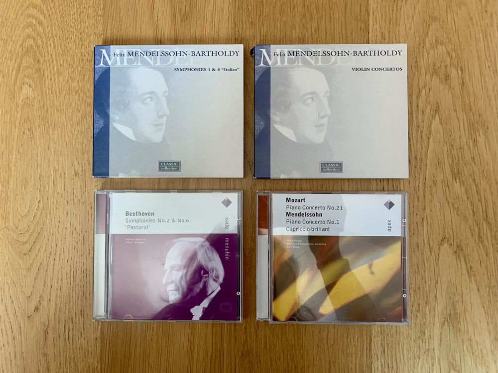 CD’s de música clássica