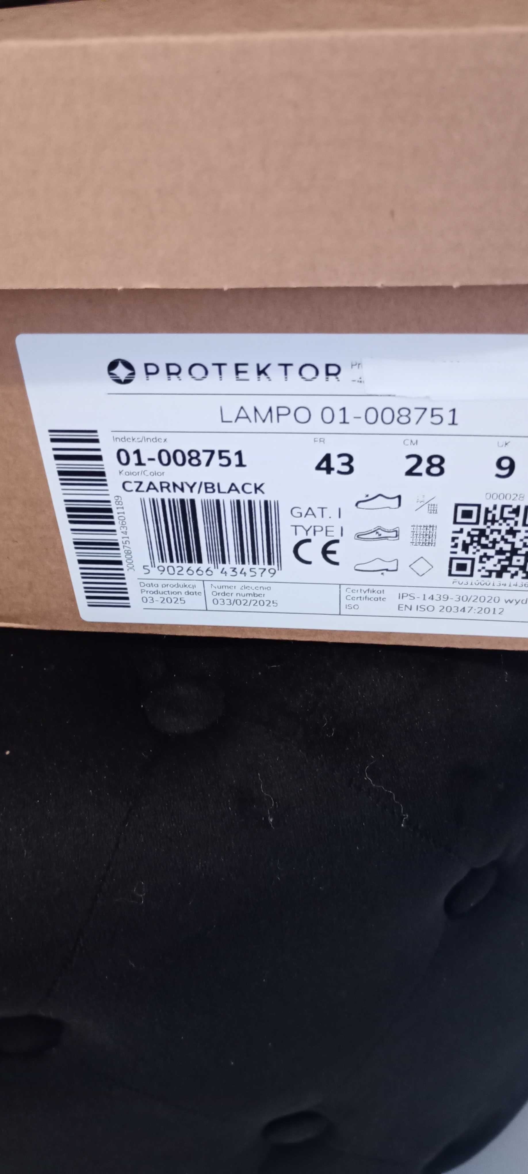 Buty taktyczne Protektor Lampo r.43
