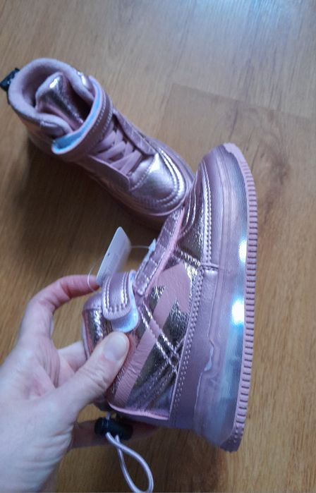 Ботінки, хайтопи, черевики утеплені jong golf 28р. 17.7см. Світяться.