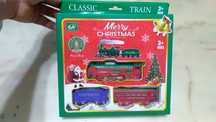 поезд под ёлочку на новый год Merry Christmas. classic train