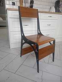 Krzesło loftowe - barowe