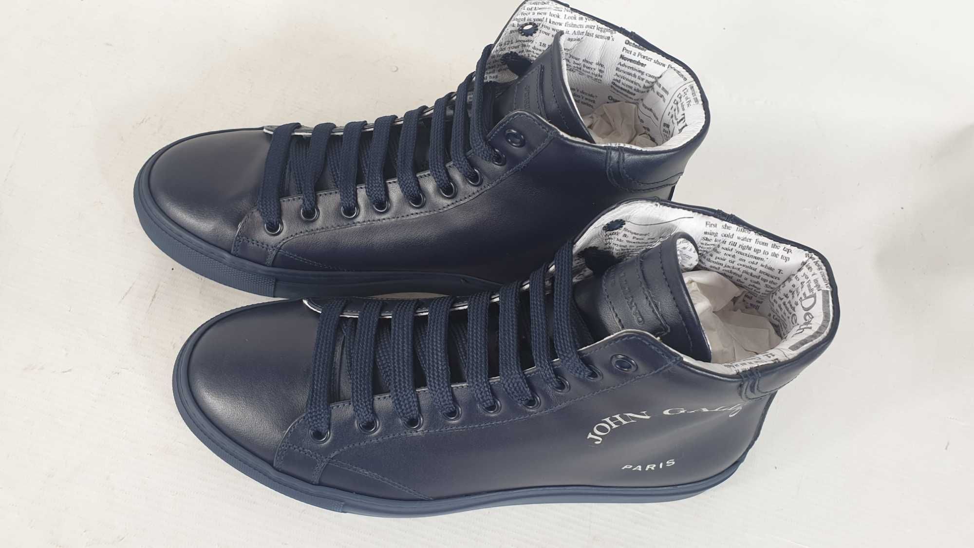 Sneakersy John Galliano Paris  Czarny Roz.39