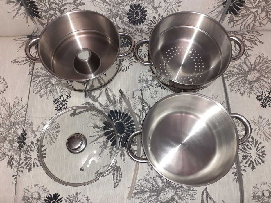 Sokownik nierdzewny 5 litrowy ciężki solidny