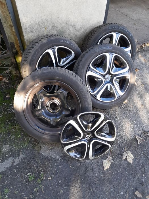 Oryginalne koła zimowe 195/55/16 Citroen C3