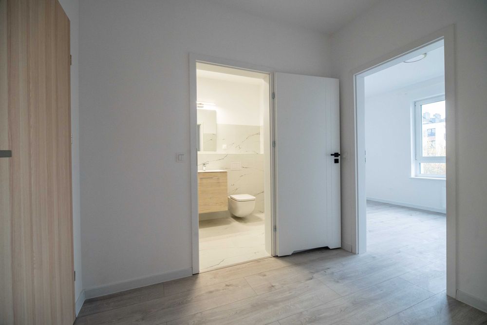 Nowe, świeże, jasne 2 pokoje 49,3 m² Świergotki - bez prowizji