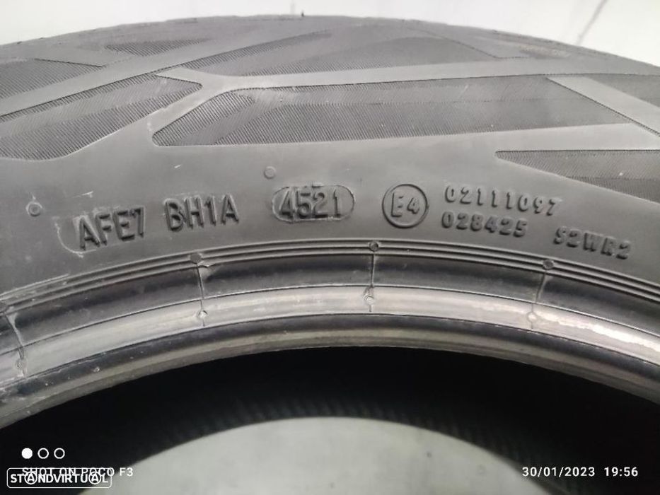 2 pneus como novos 235-55r19 continental - oferta dos portes