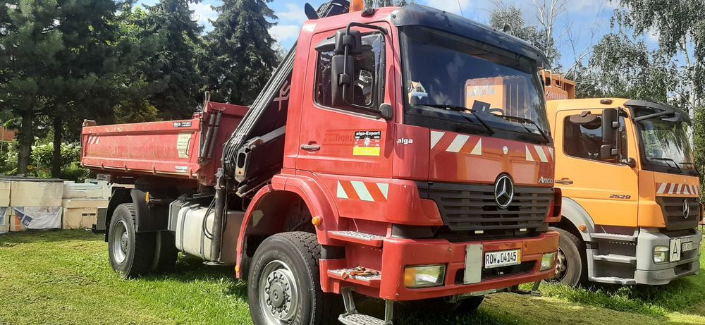MERCEDES AXOR Śmieciarka 6X2 Euro 5 Zoeller Haller 67900 + VAT