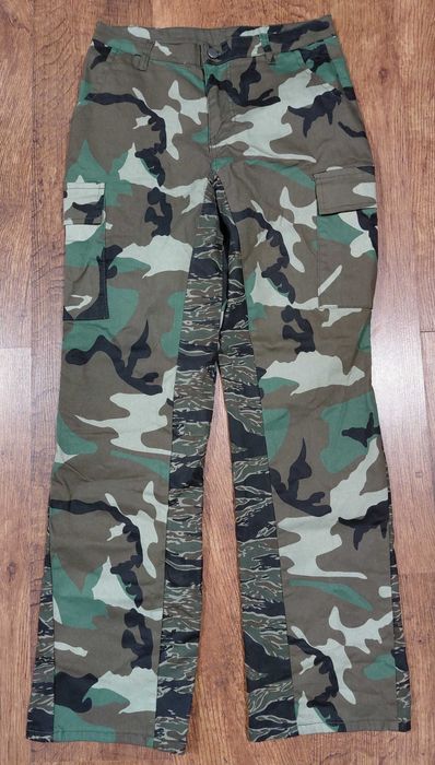 Spodnie moro cargo woodland/tiger rozm S