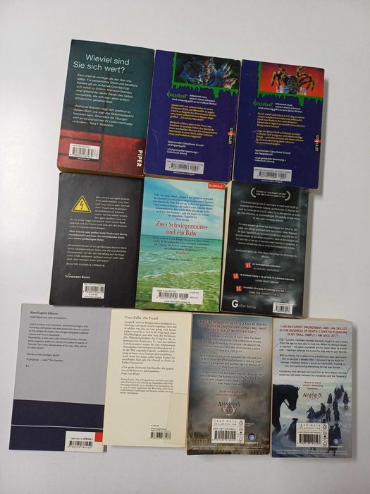 Lote de 10 livros vários