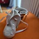 Buciki w szampańskim kolorze 6-12 miesiąca