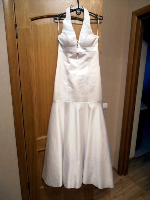 Біла весільна сукня белое австрийское свадебное платье русалка рыбка