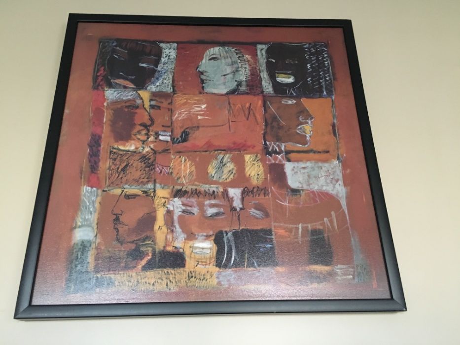 Quadro Motivo Étnico 72x72