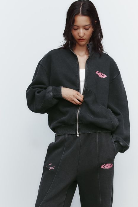 Кофта, світшот, худі на молнії Зара Zara М