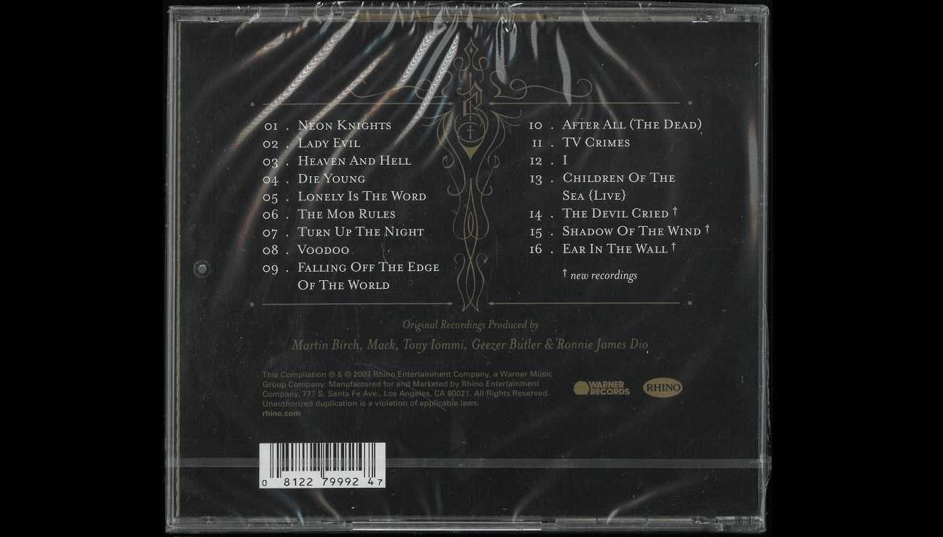 Black Sabbath – The Dio Years. Płyta CD. Nowa