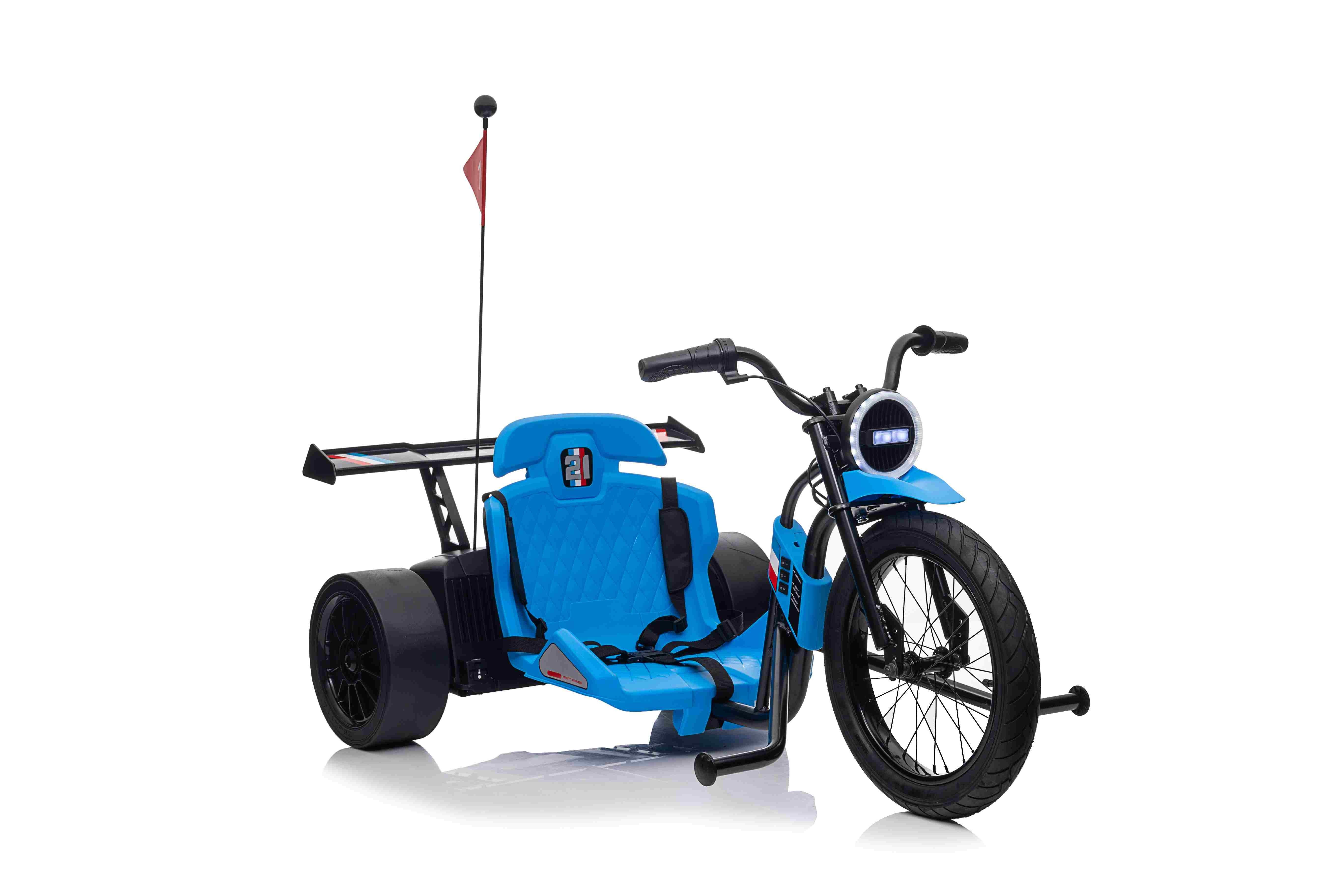 Pojazd Na Akumulator Dla Dzieci Drift Bike 21 Niebieski