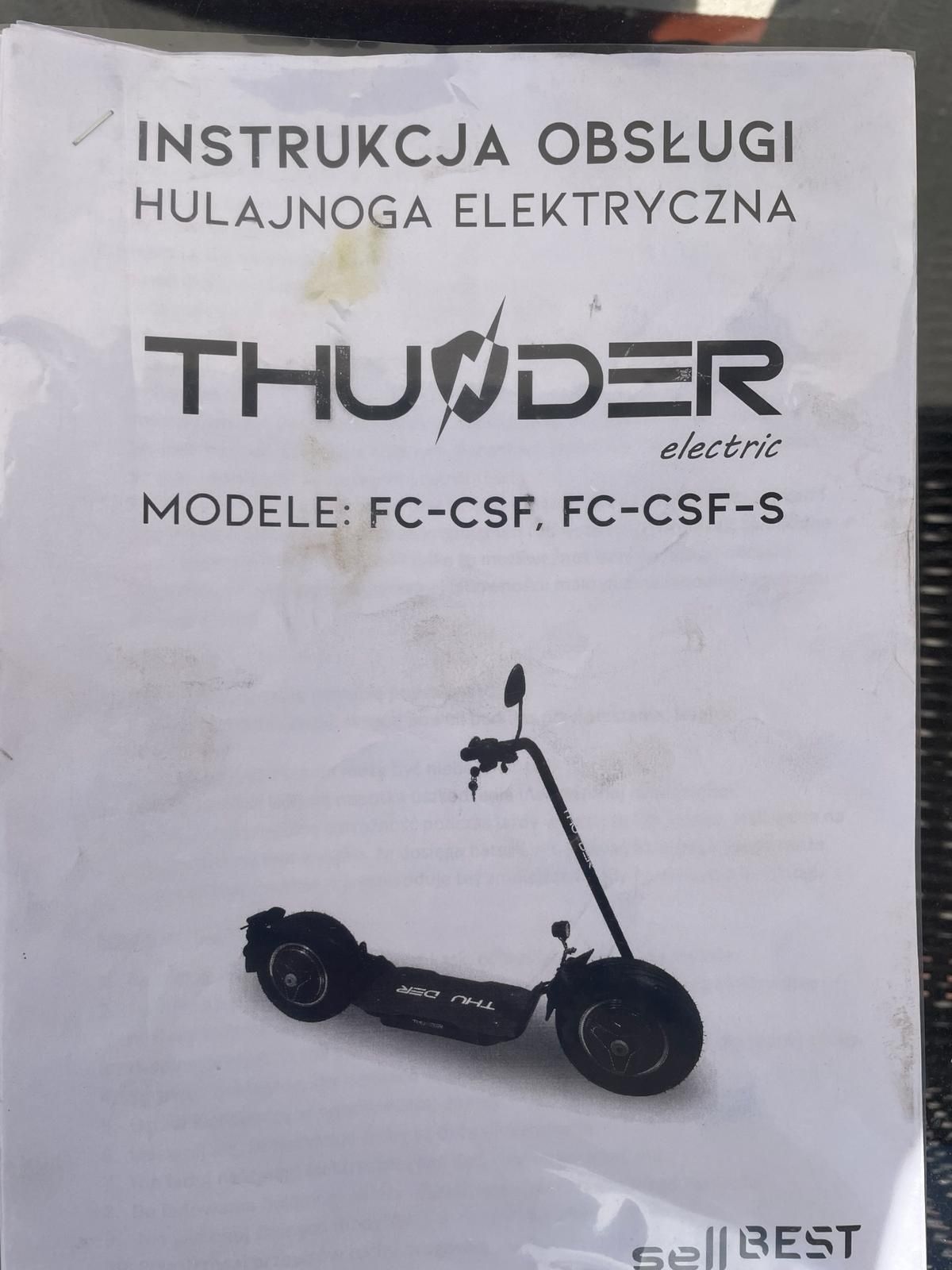 Hulajnoga elektryczna Thunder