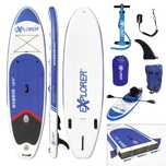 Deska Deski Kajak Explorer SUP 320 cm 130 kg Hybrid dwukomorowa