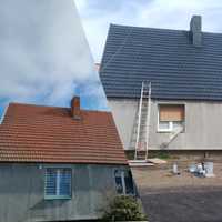 Malowanie Mycie Dachówki Mycie impregnacja Dachów malowanie podbitek