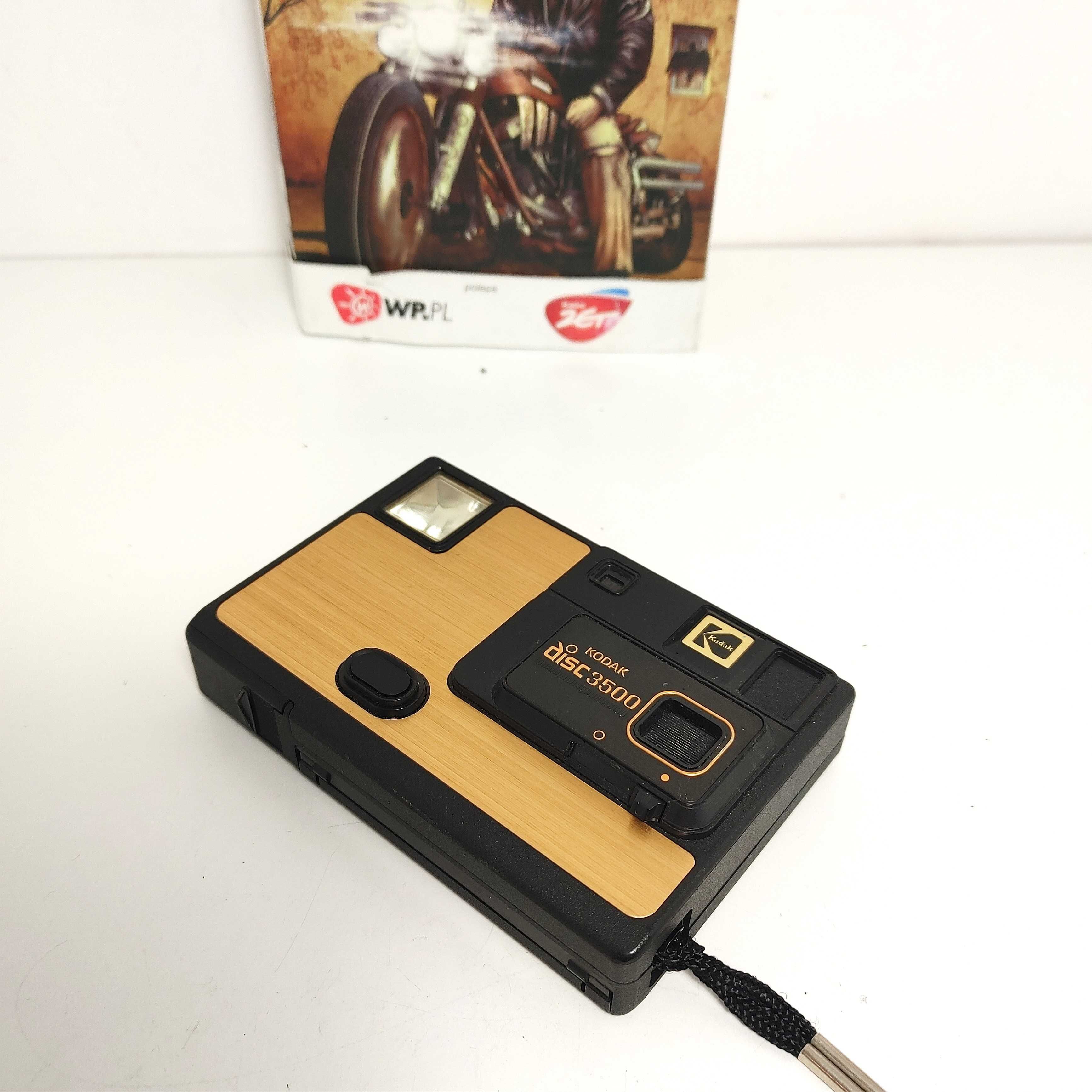 Analogowy aparat fotograficzny na dyski fotograficzne  KODAK DISC 3500