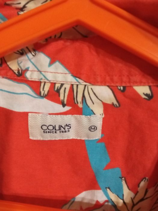 Коллинз Колинз Colin's М мужская летняя рубашка размер М