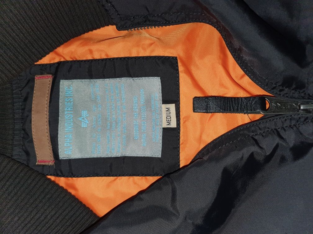 Kurtka bomberka Alpha Industries kurtka wiosenna