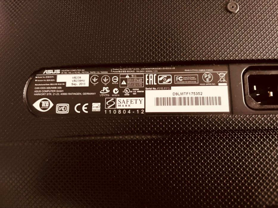 Monitor Asus VS239HV