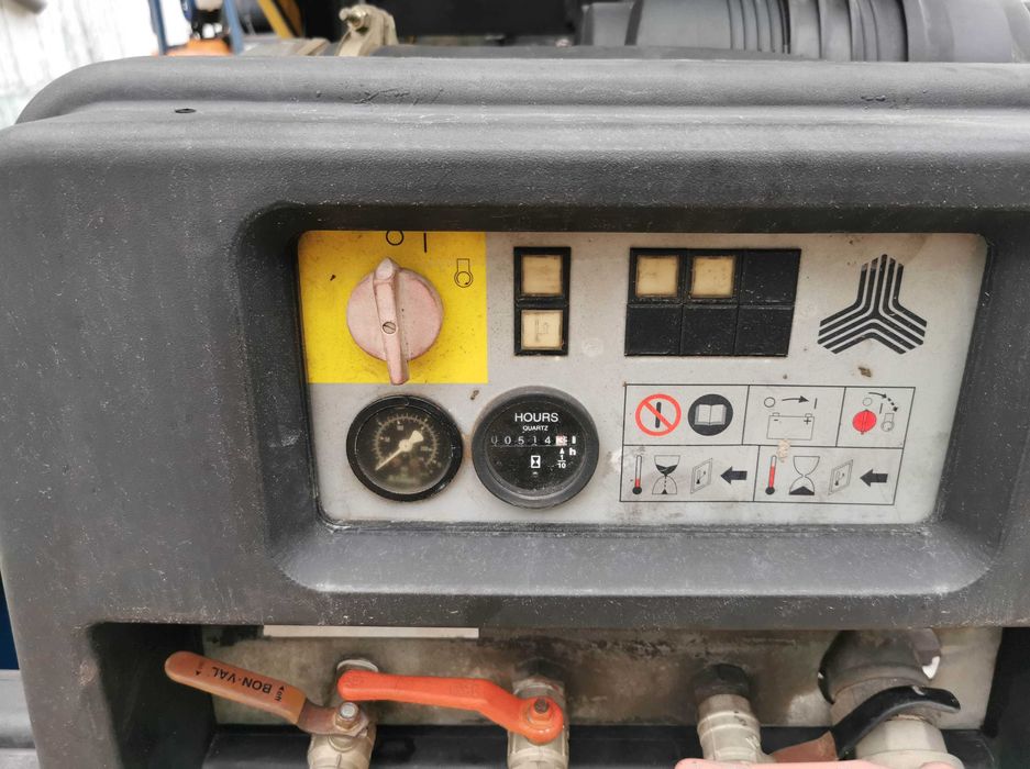 Kompresor śrubowy spalinowy Compair C76 Soft Start