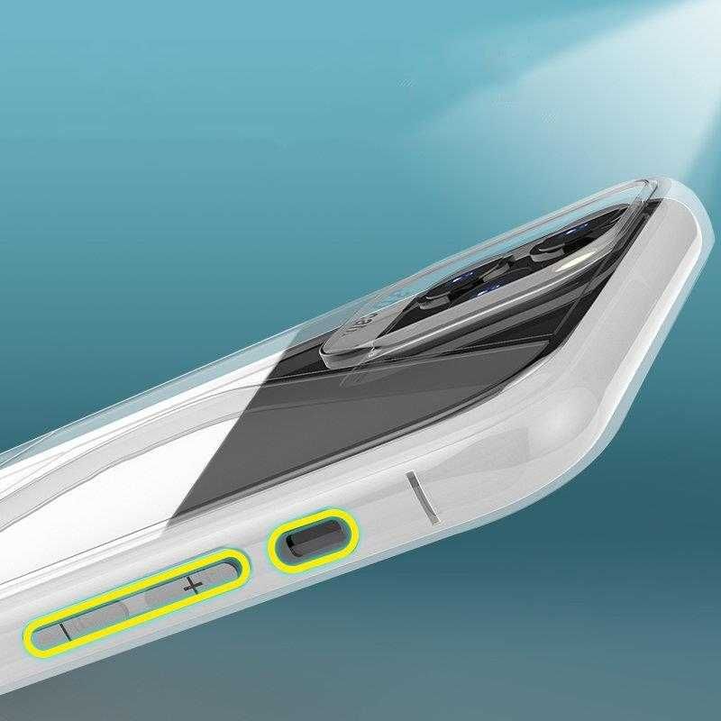 S-Case elastyczne etui pokrowiec iPhone 12 przezroczysty