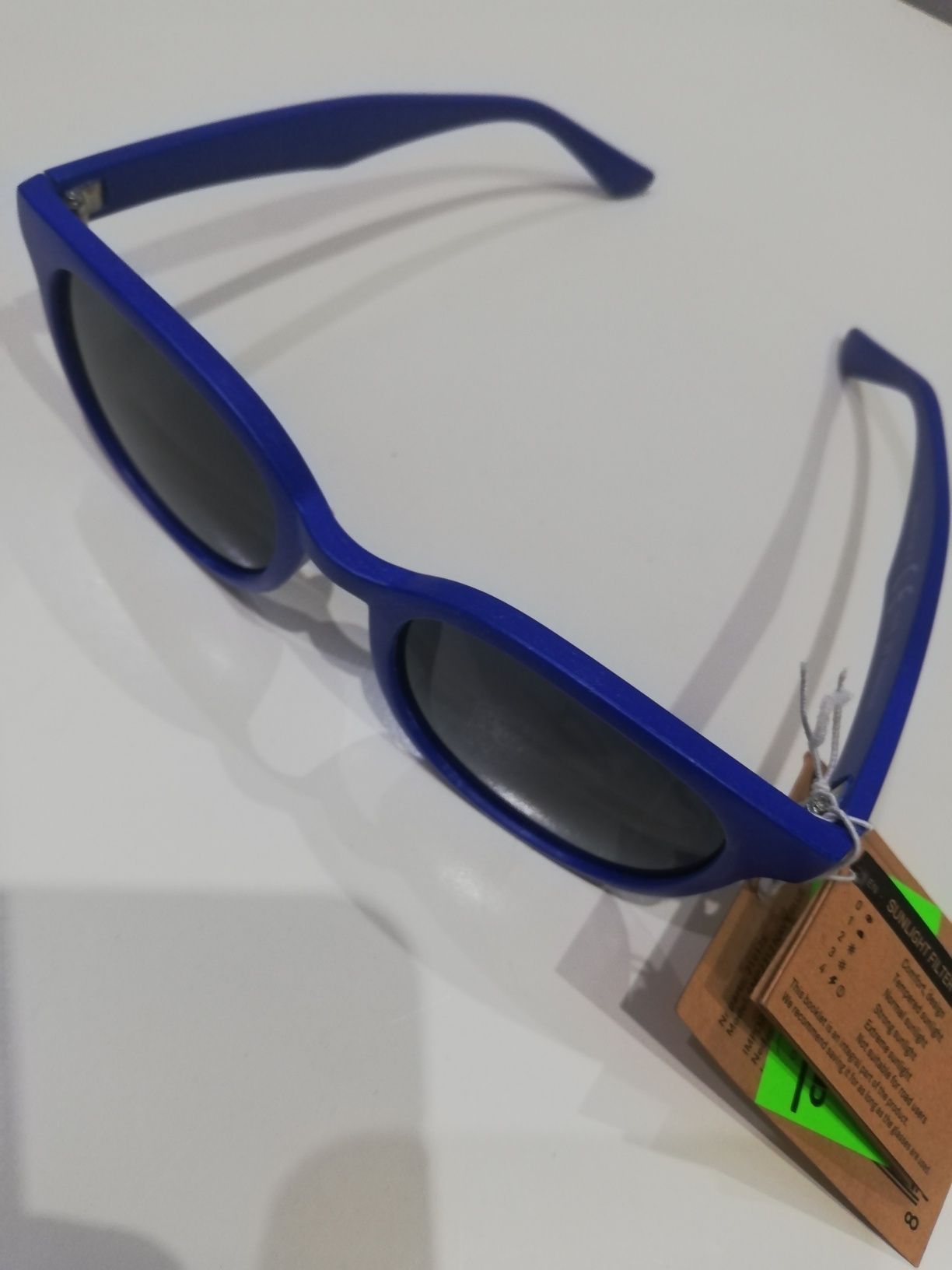 Granatowe okulary przeciwsłoneczne  UV400
