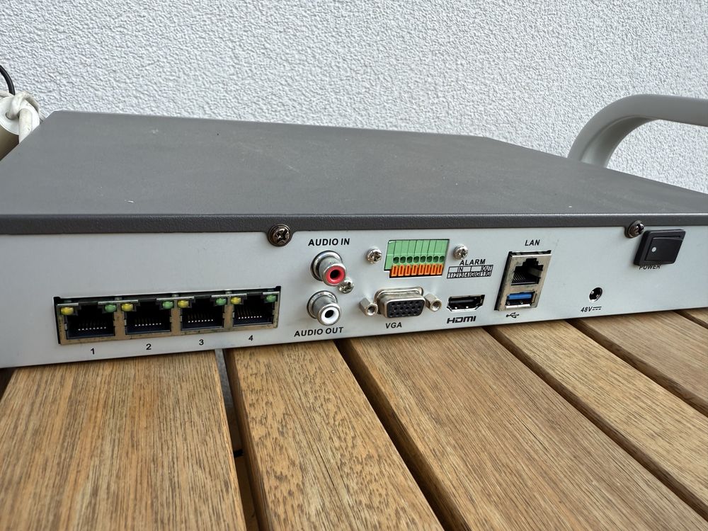 Hikvision zestaw 3 kamer rejestrator