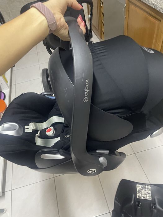 quinny moodd+ ovo cybex com base isofix
