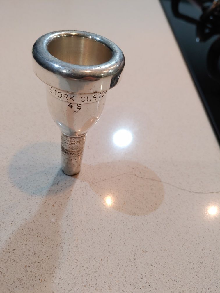 Bocal trombone tenor usado, stork custom  4s