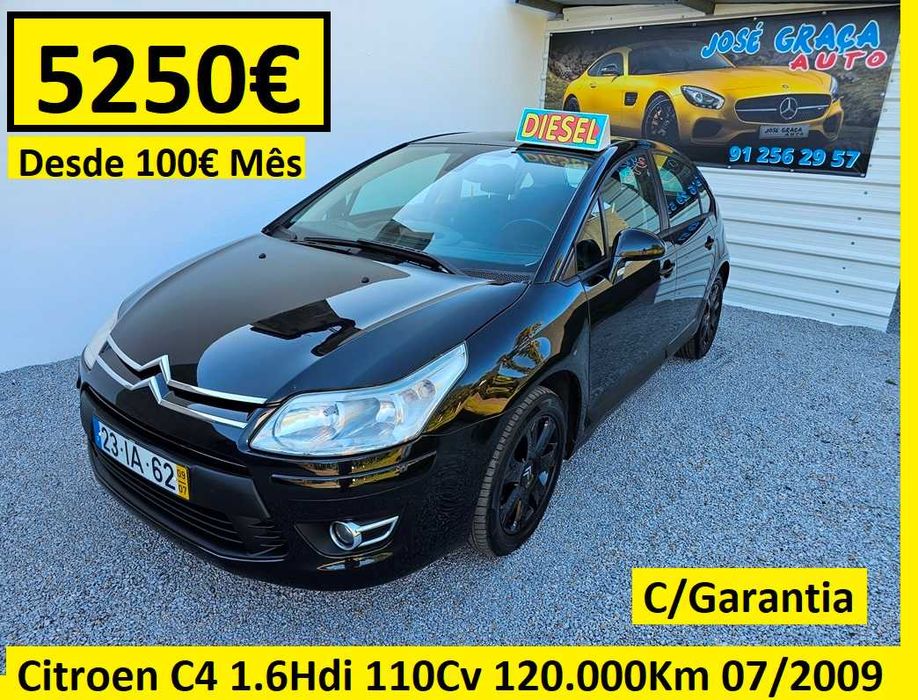 Citroën C4 1.6HDi 110Cv 120.000Km 07/2009