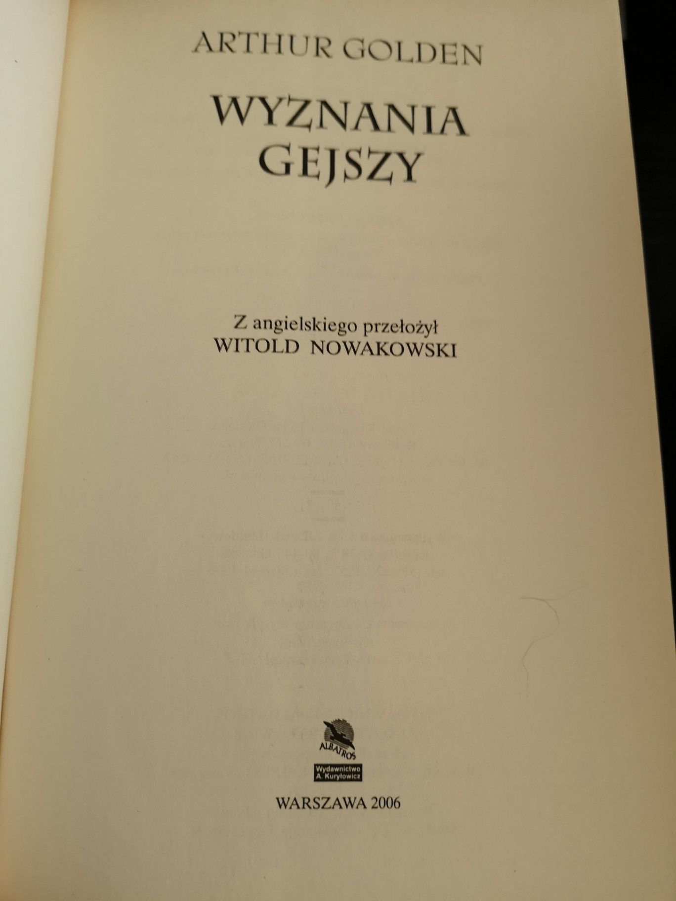 Wyznania gejszy