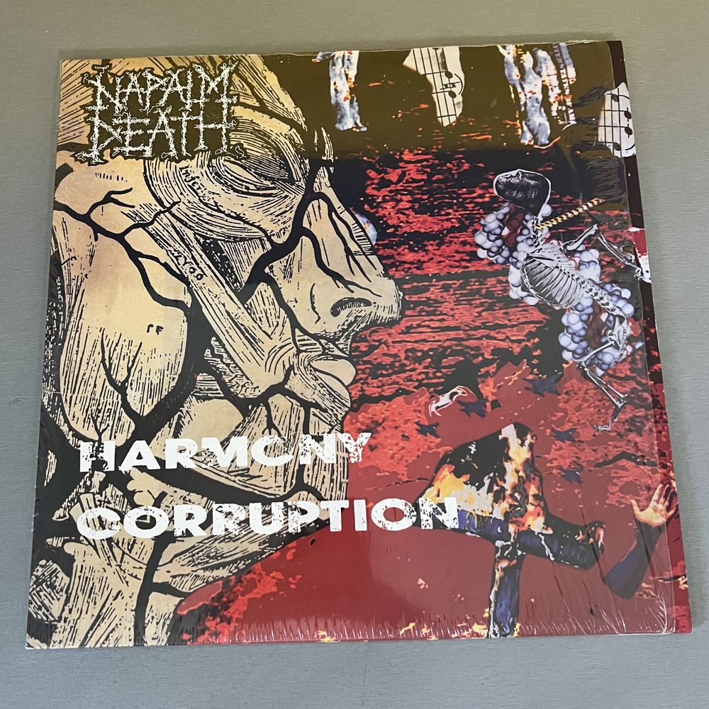 Пластинка massacre, napalm death