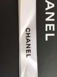 Chanel biala tasma 1m szer 1,5cm