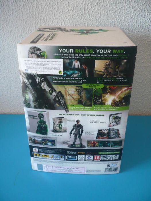 Splinter cell blacklist Edição especial ps3 ( novo )