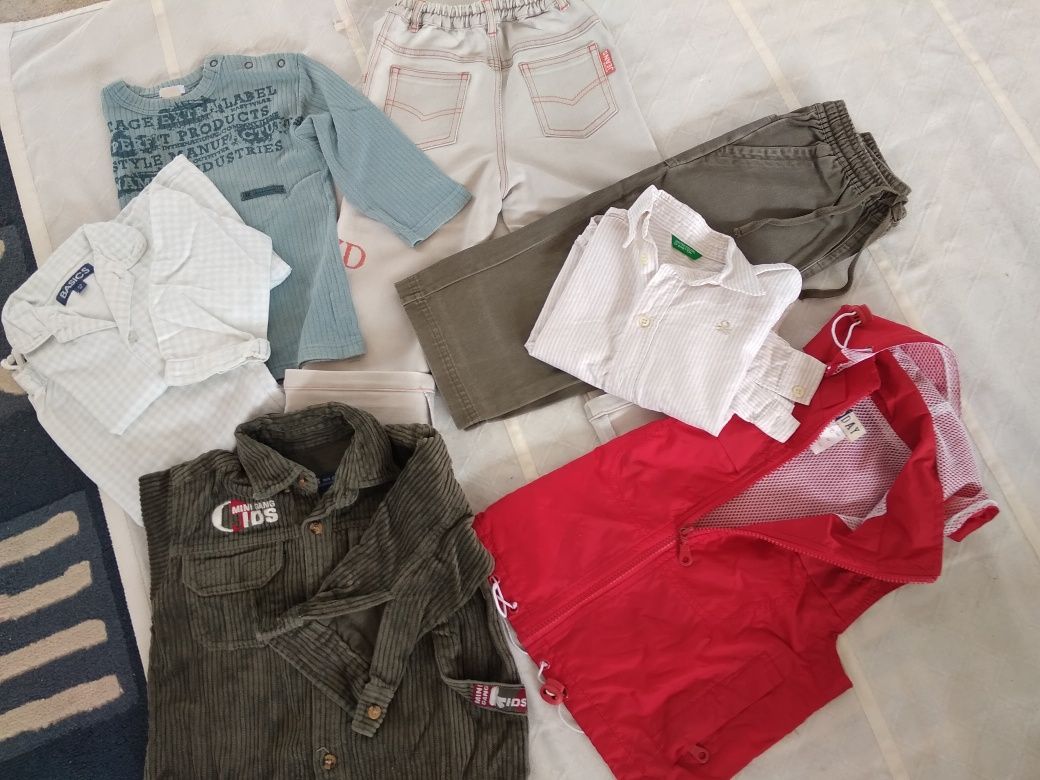 8 peças roupa 2 anos a 10€