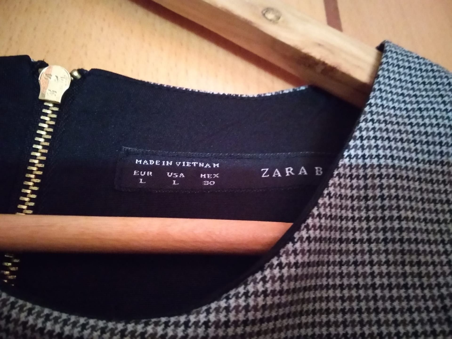 Vestido Zara - Xadrez