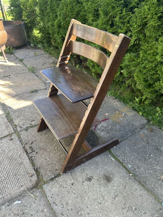 Krzesło dziecięce Stokke – drewniane – regulowane