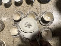 Conjunto de loiça completo de cafe em porcelana inglesa!