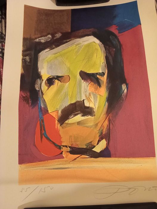 Júlio pomar - serigrafia