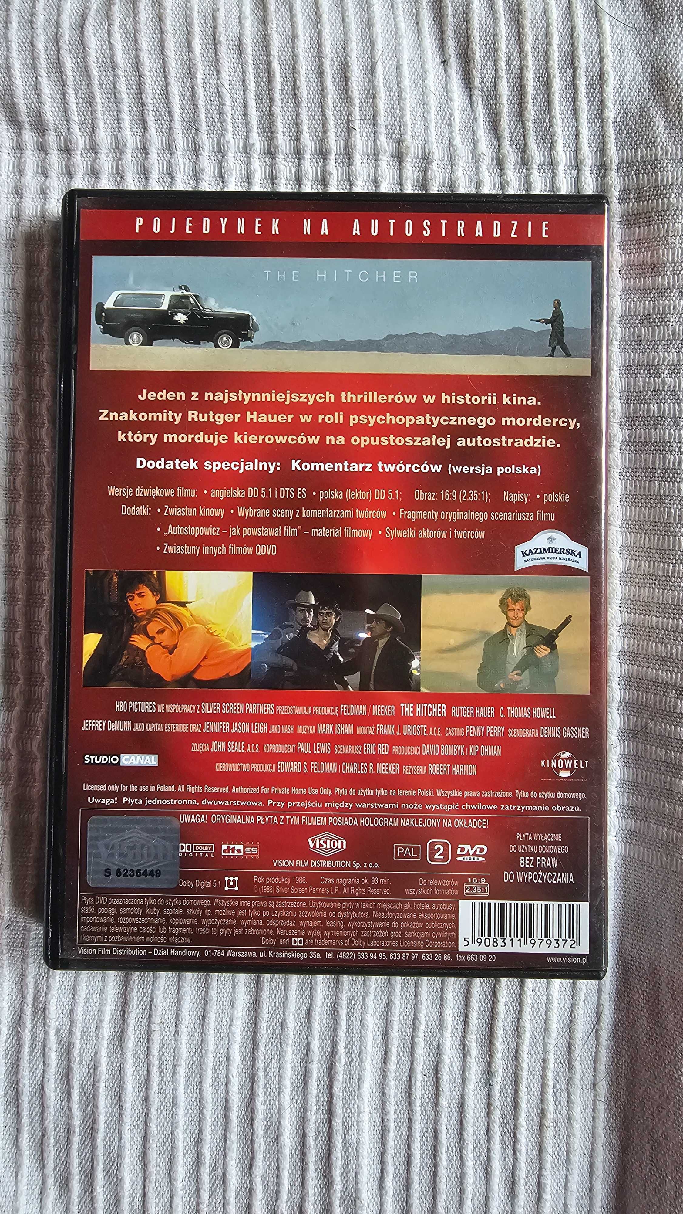 DVD Autostopowicz Rutger Hauer QDVD