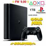 PS4 Desbloqueada 9.00 GoldHEN 1TB PlayStation 4